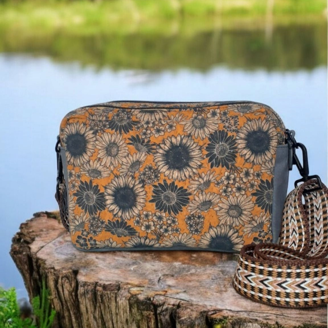 The Rae Dual Zipper Crossbody