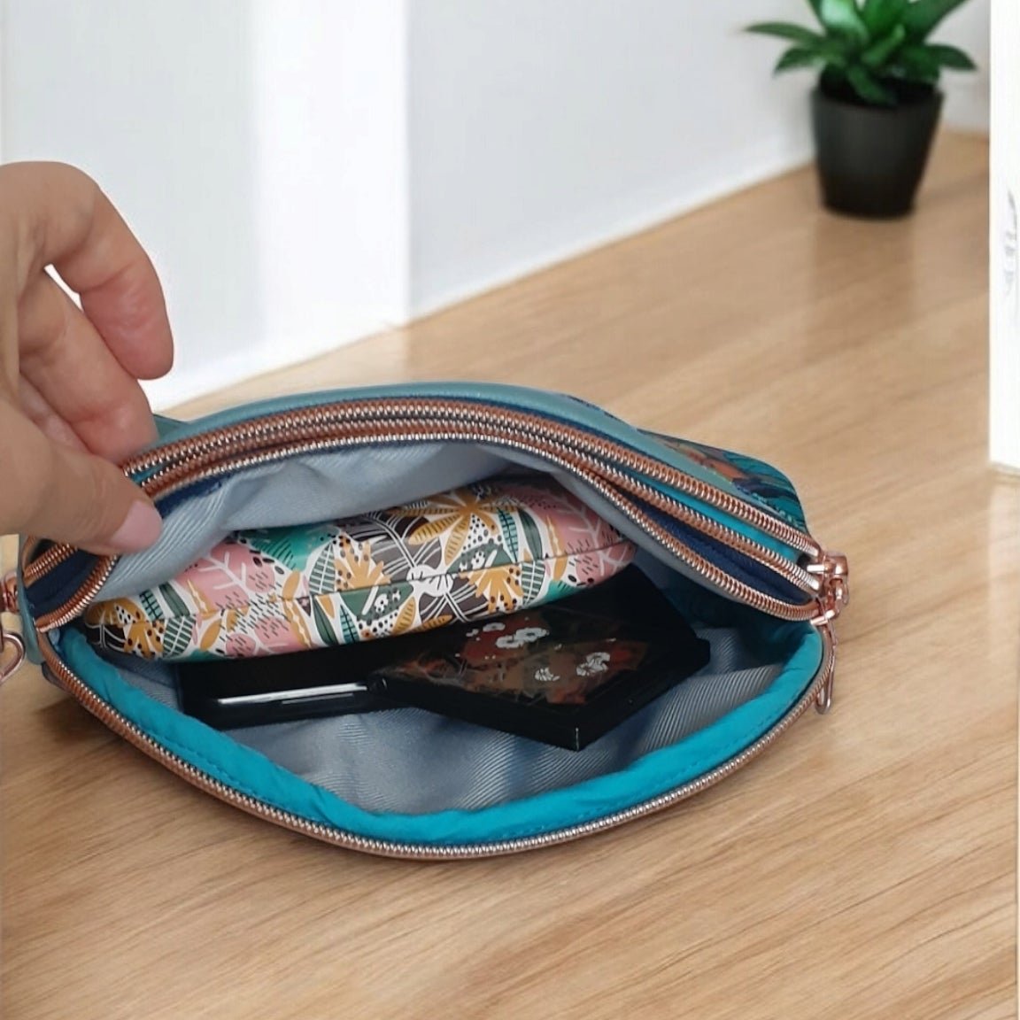 Double Zipper BAg