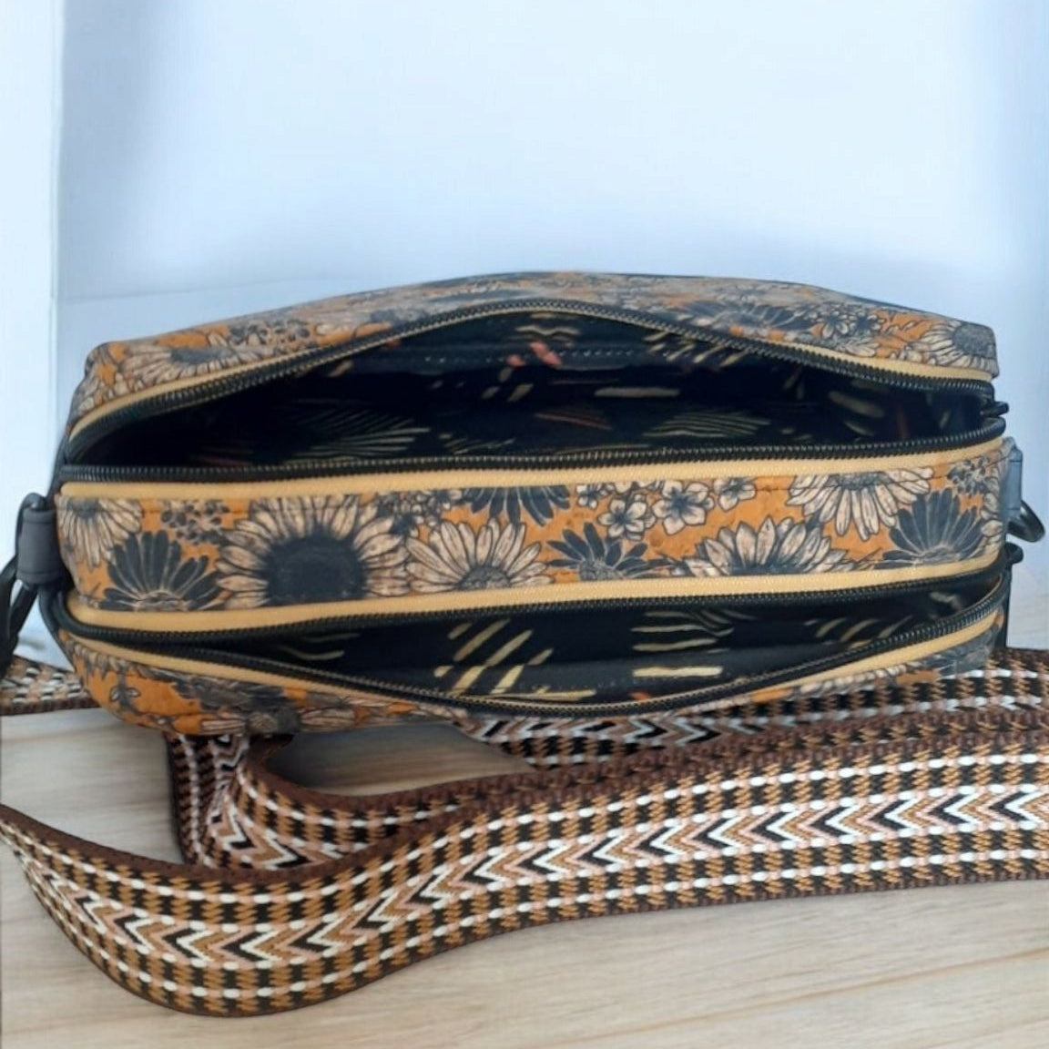 The Rae Dual Zipper Crossbody