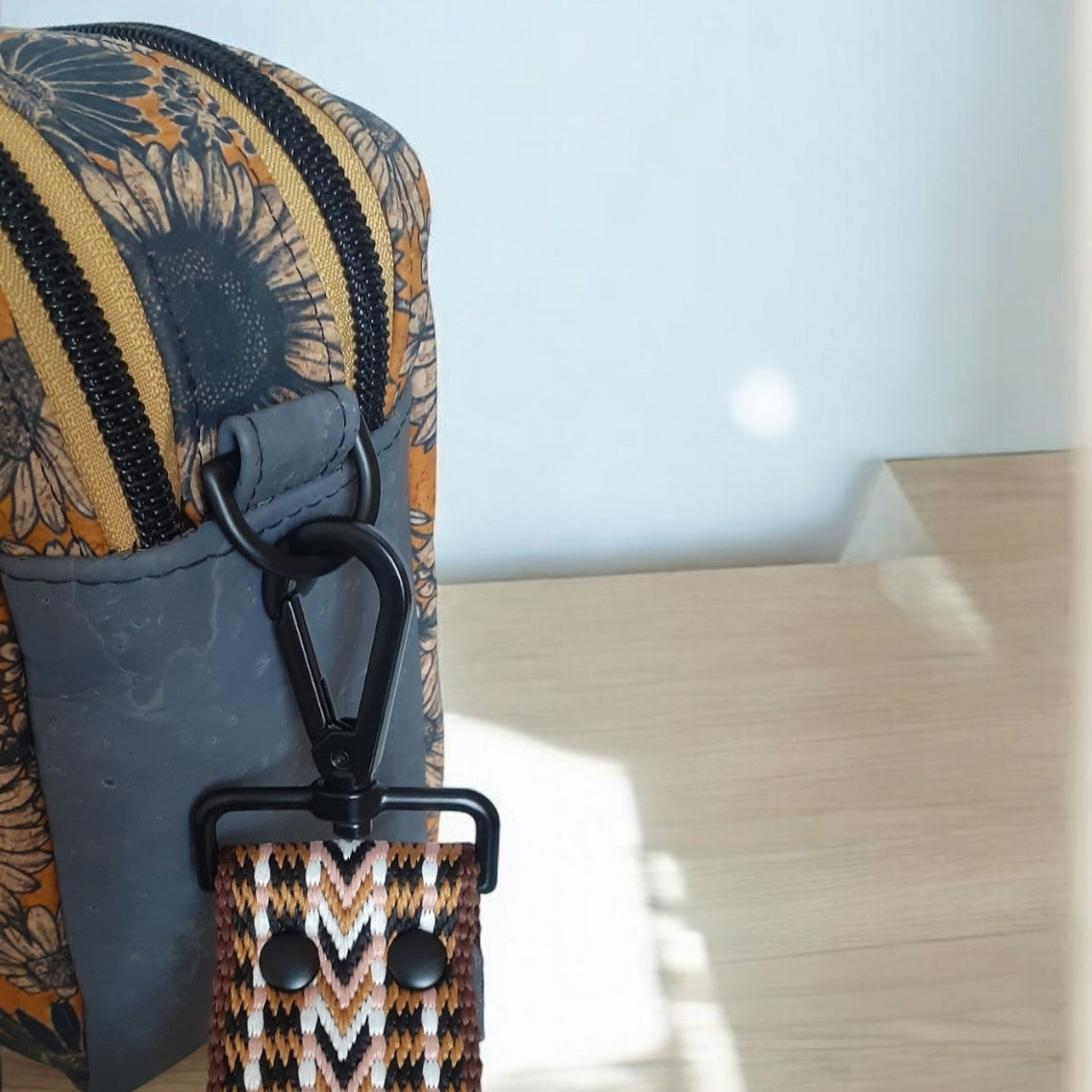 The Rae Dual Zipper Crossbody