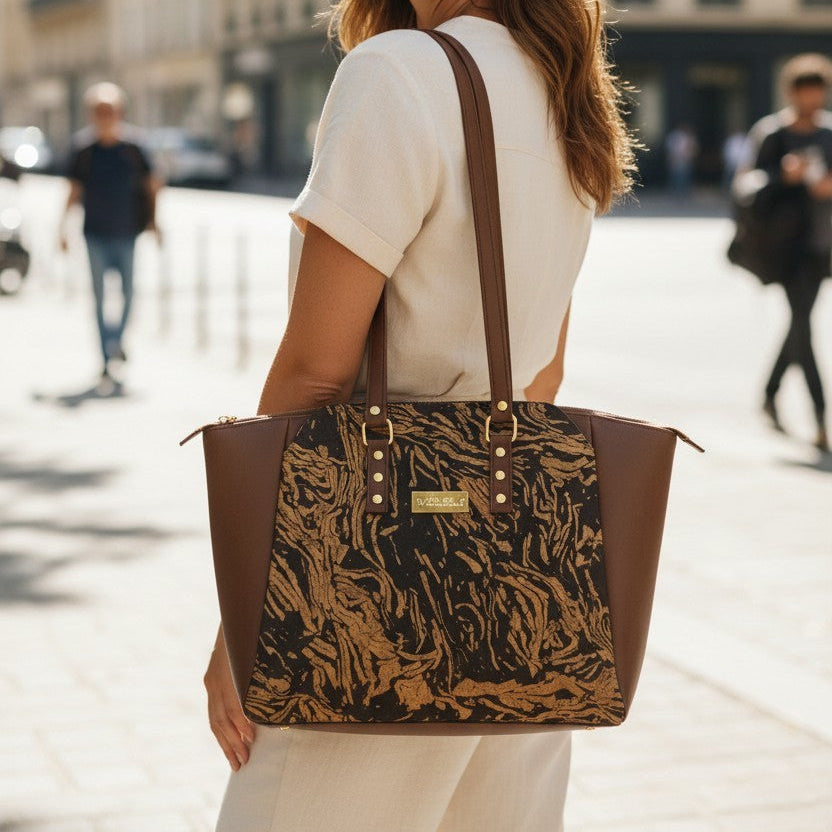 Brown Tote Bag
