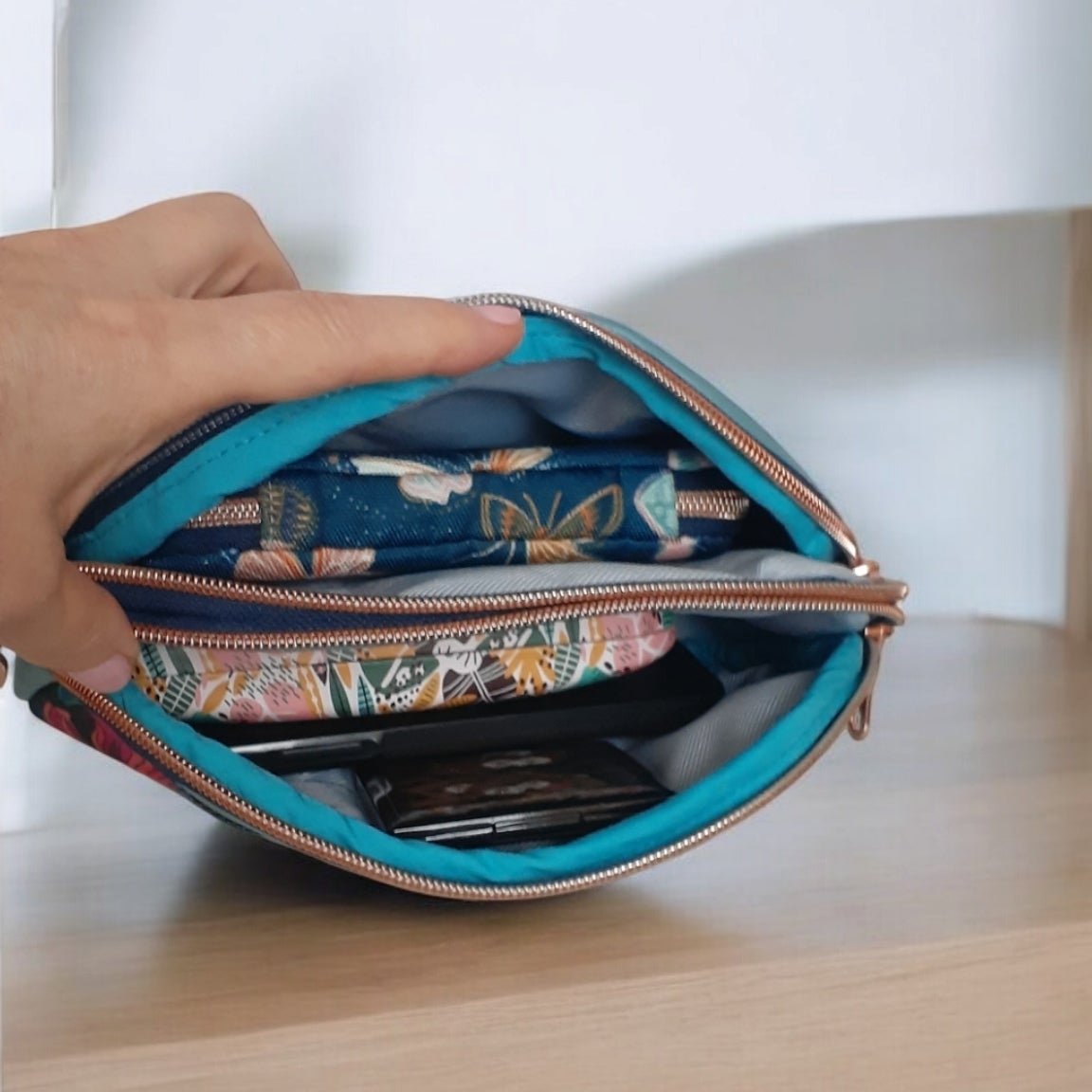 Double Zipper BAg