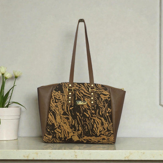 Brown Tote Bag